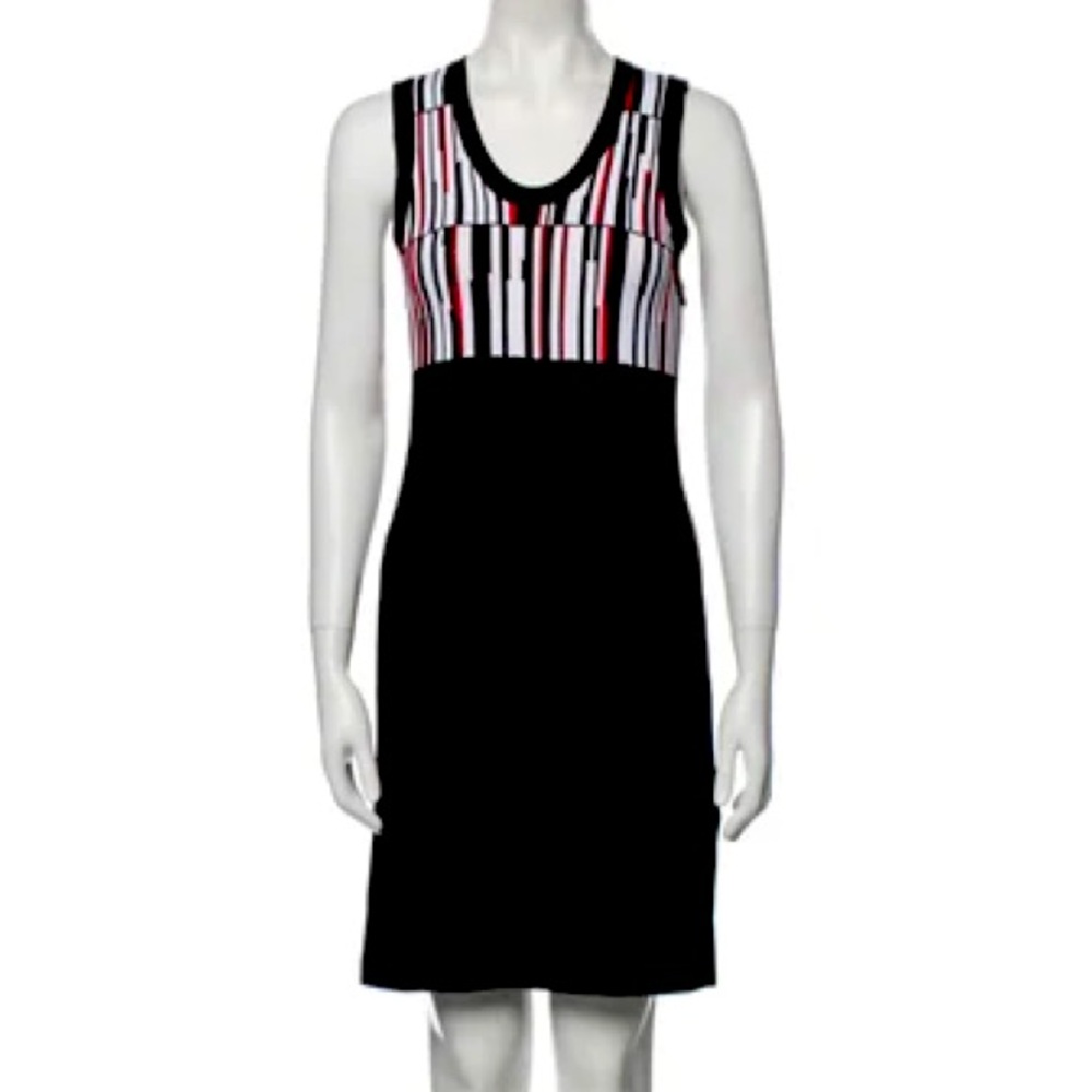 Barney’s NY Abstract Geo Jacquard Dress
